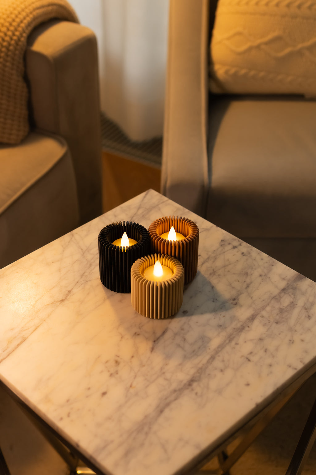 Zestaw Świeczników Classy