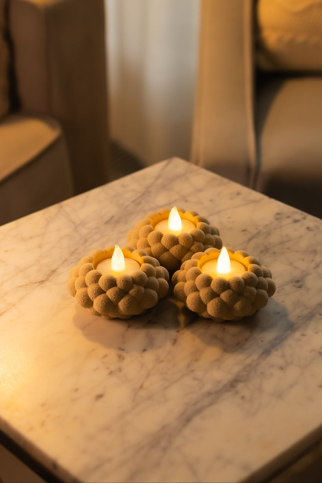 Zestaw Świeczników Bubble