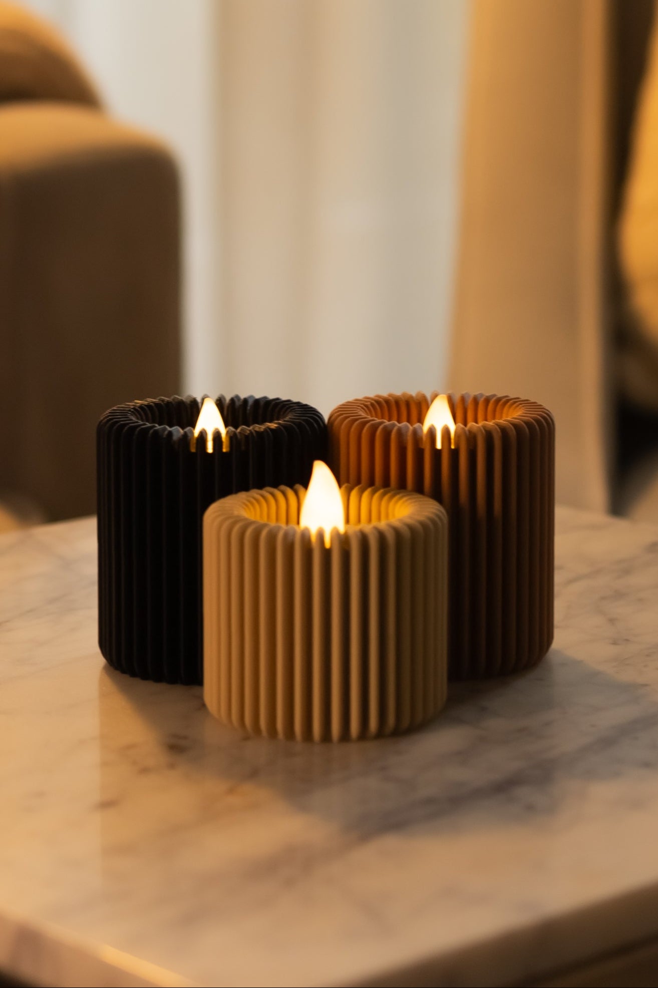 Zestaw Świeczników Classy