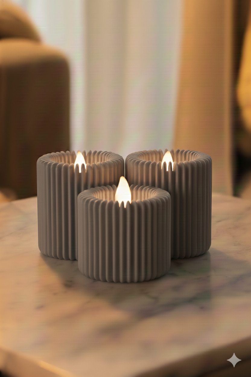 Zestaw Świeczników Classy