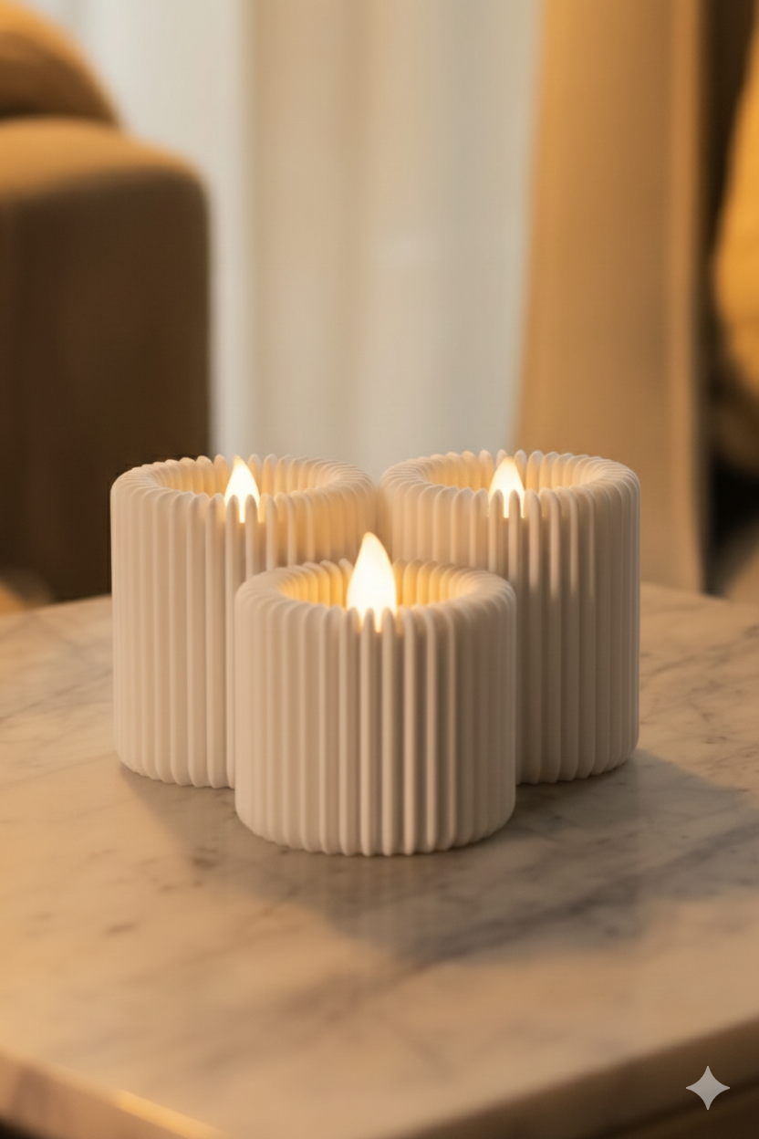 Zestaw Świeczników Classy