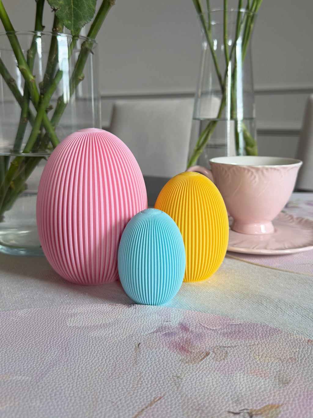 Zestaw wielkanocne jajka pastelowe
